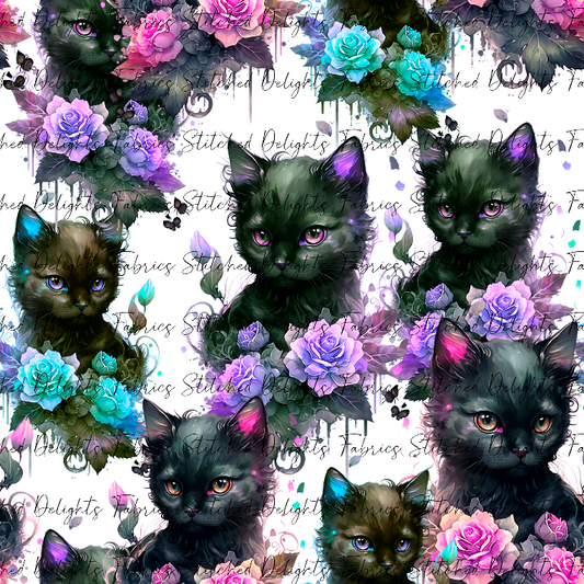 Floral Cats