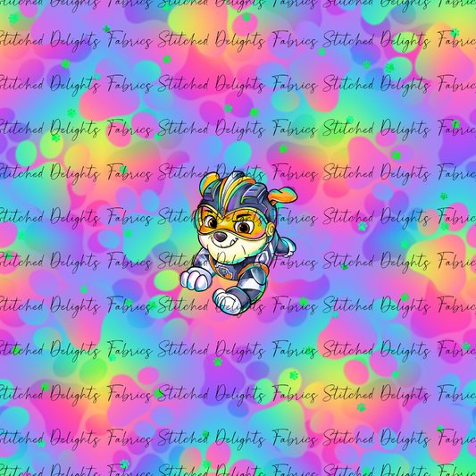 Mighty Pups Rainbow Rubble Panel