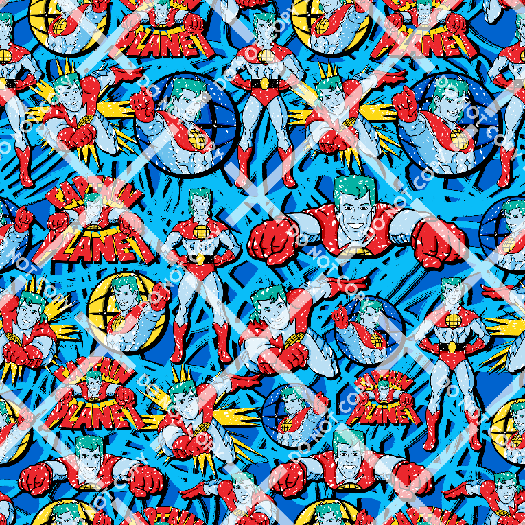 Capt Planet Blue