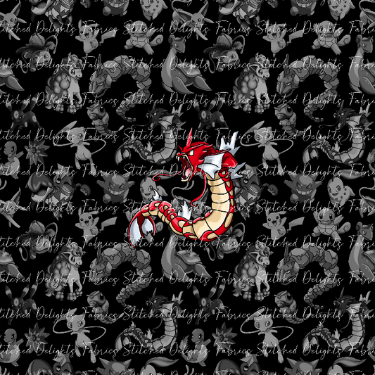 Playing Poke Black Gyarados Panel