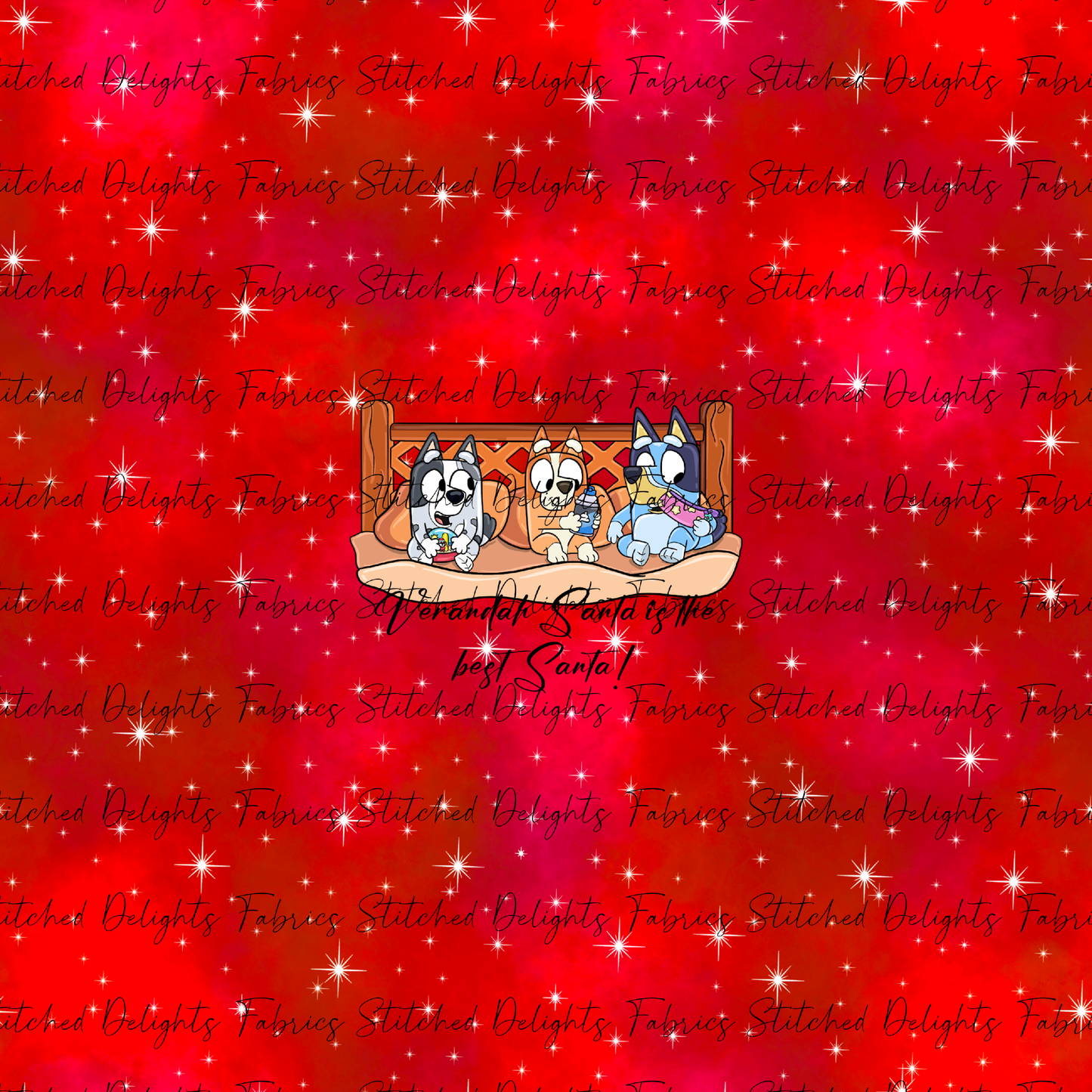 Verandah Santa Red Panel