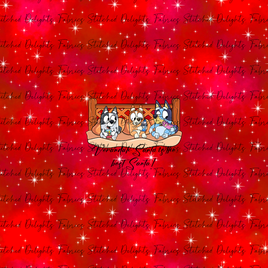 Verandah Santa Red Panel
