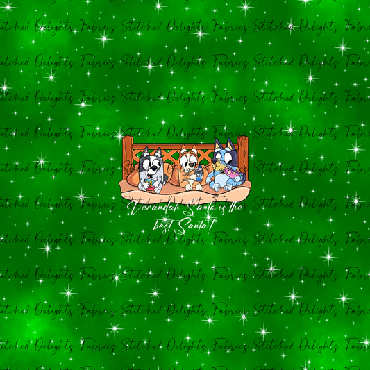 Verandah Santa Green Panel