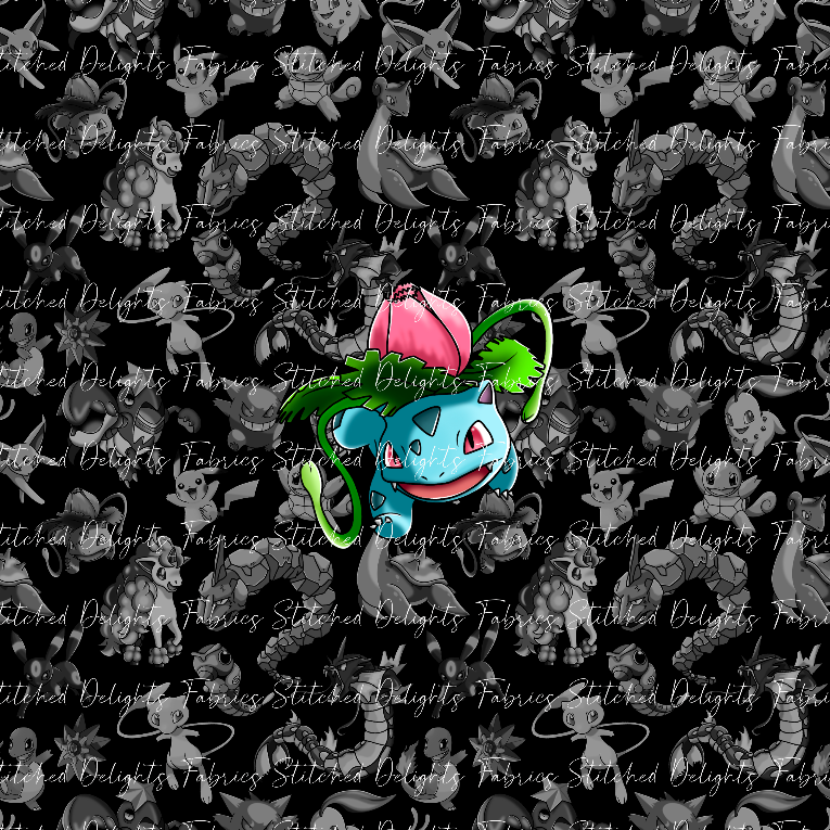 Playing Poke Black Ivysaur Panel