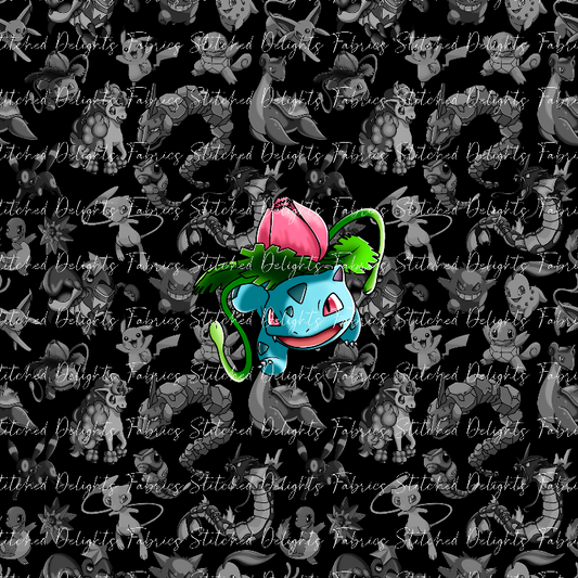Playing Poke Black Ivysaur Panel