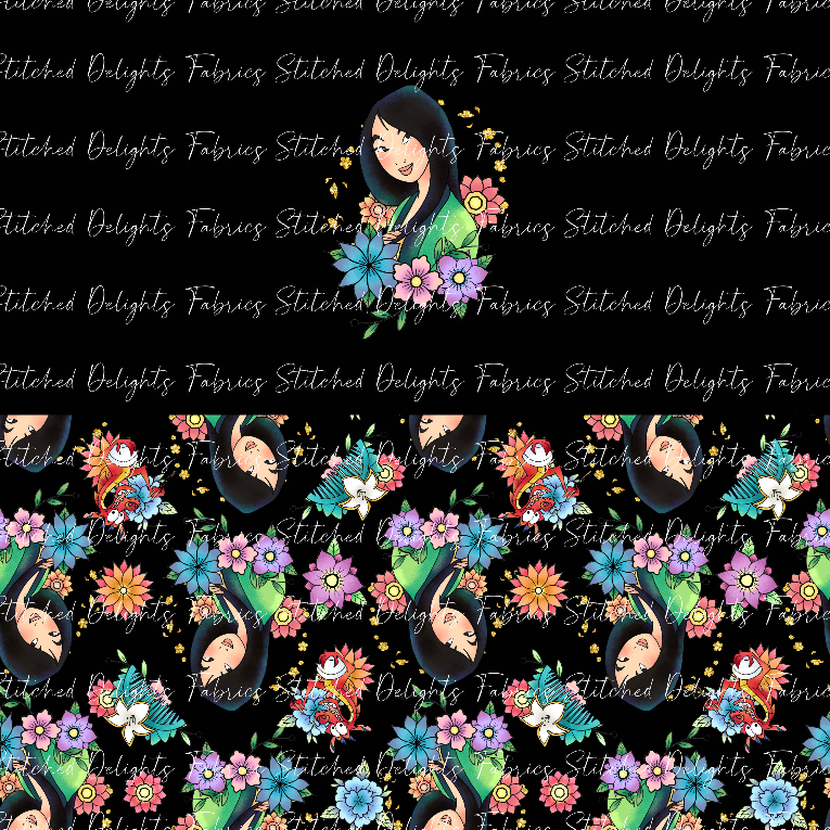 Princess Tattoos Mulan Undie Panels