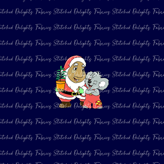 Blinky Xmas Blinky & Santa Navy Panel