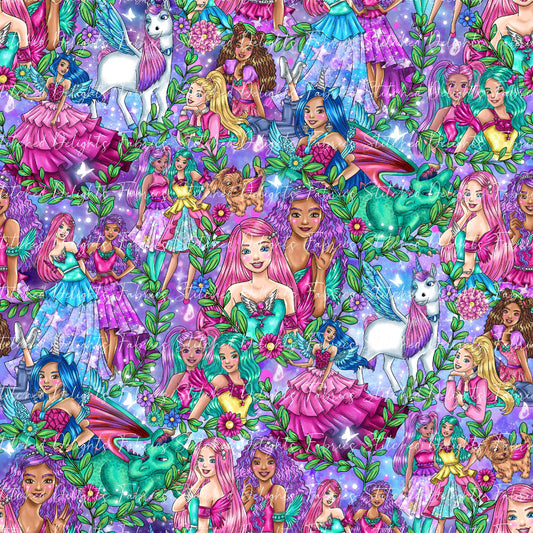 Barbie's Magical Touch Stacked Garden Mystic Sky