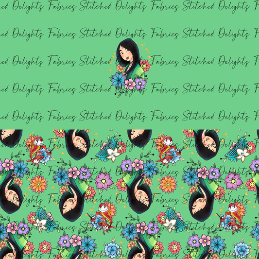 Pop Of Colour Mulan Green Undie Panel