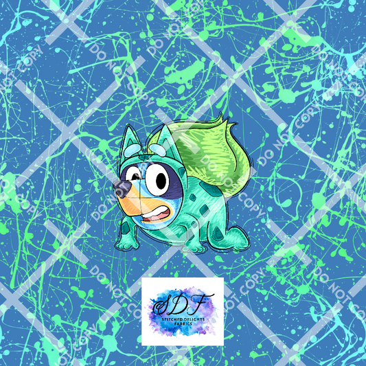 Poke Dogs Grass Panel