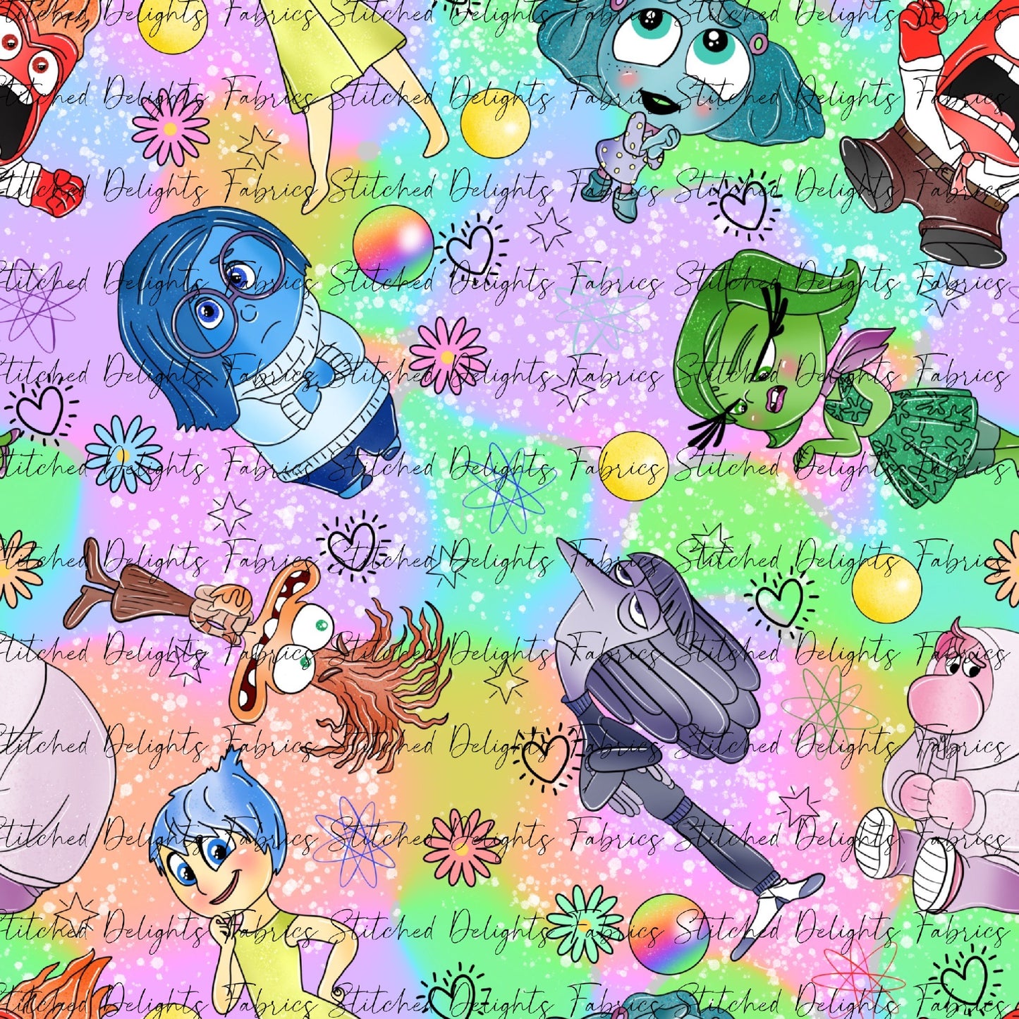 Inside Out 2 Rainbow Splotches