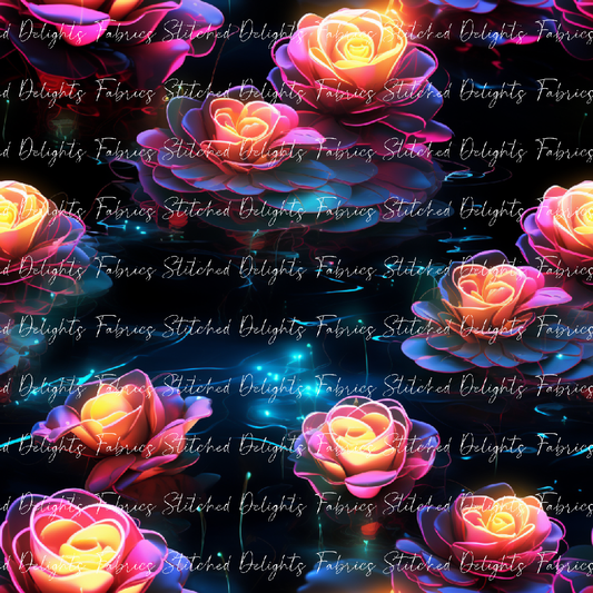 Glowing Roses