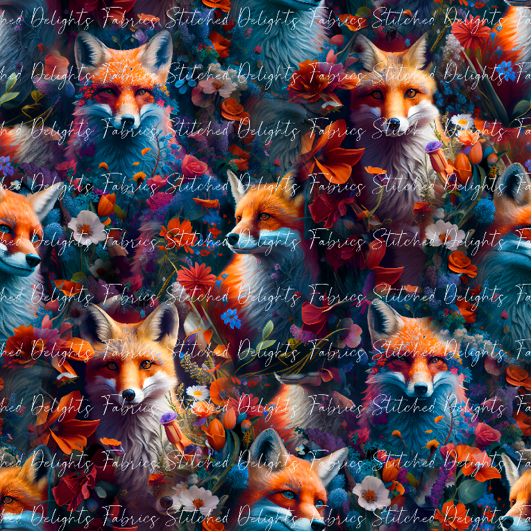 Foxes & Flowers