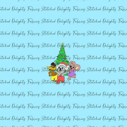 Blinky Xmas Tree Blue Panel