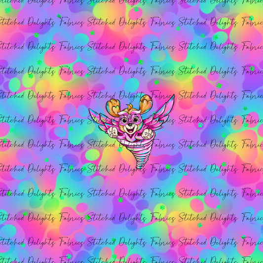 Mighty Pups Rainbow Skye Panel