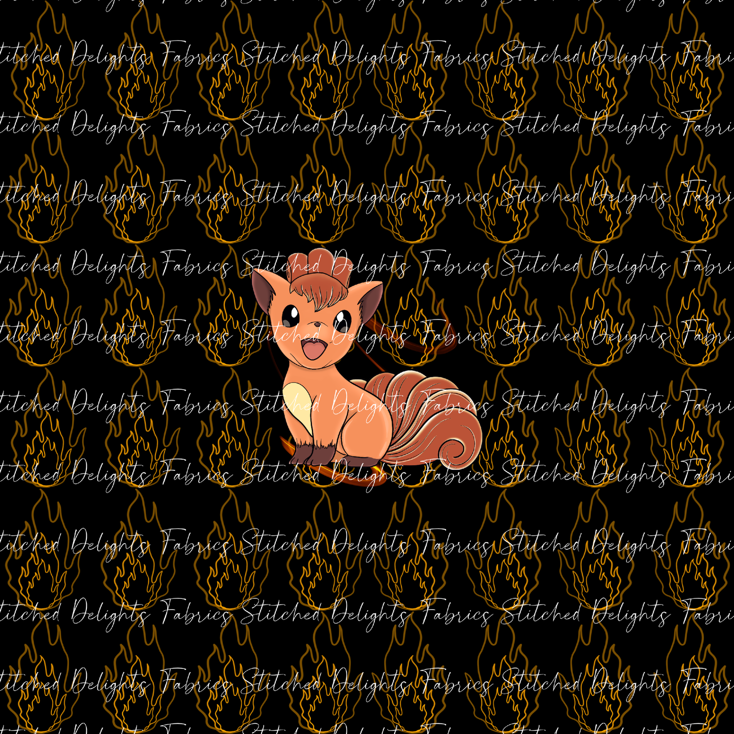 Fire Vulpix Panel