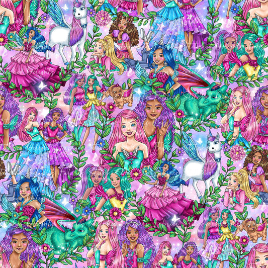 Barbie's Magical Touch Stacked Garden Mystical Clouds