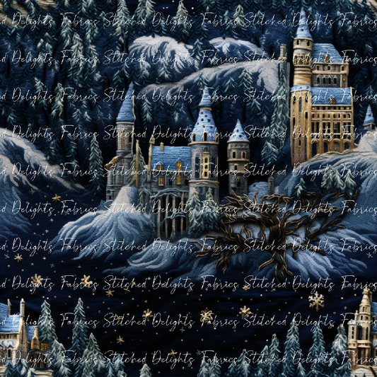 Hogwarts Embroidery