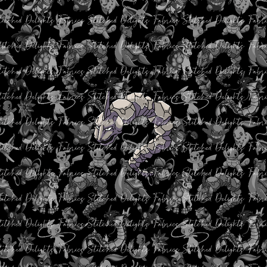 Playing Poke Black Onix Panel