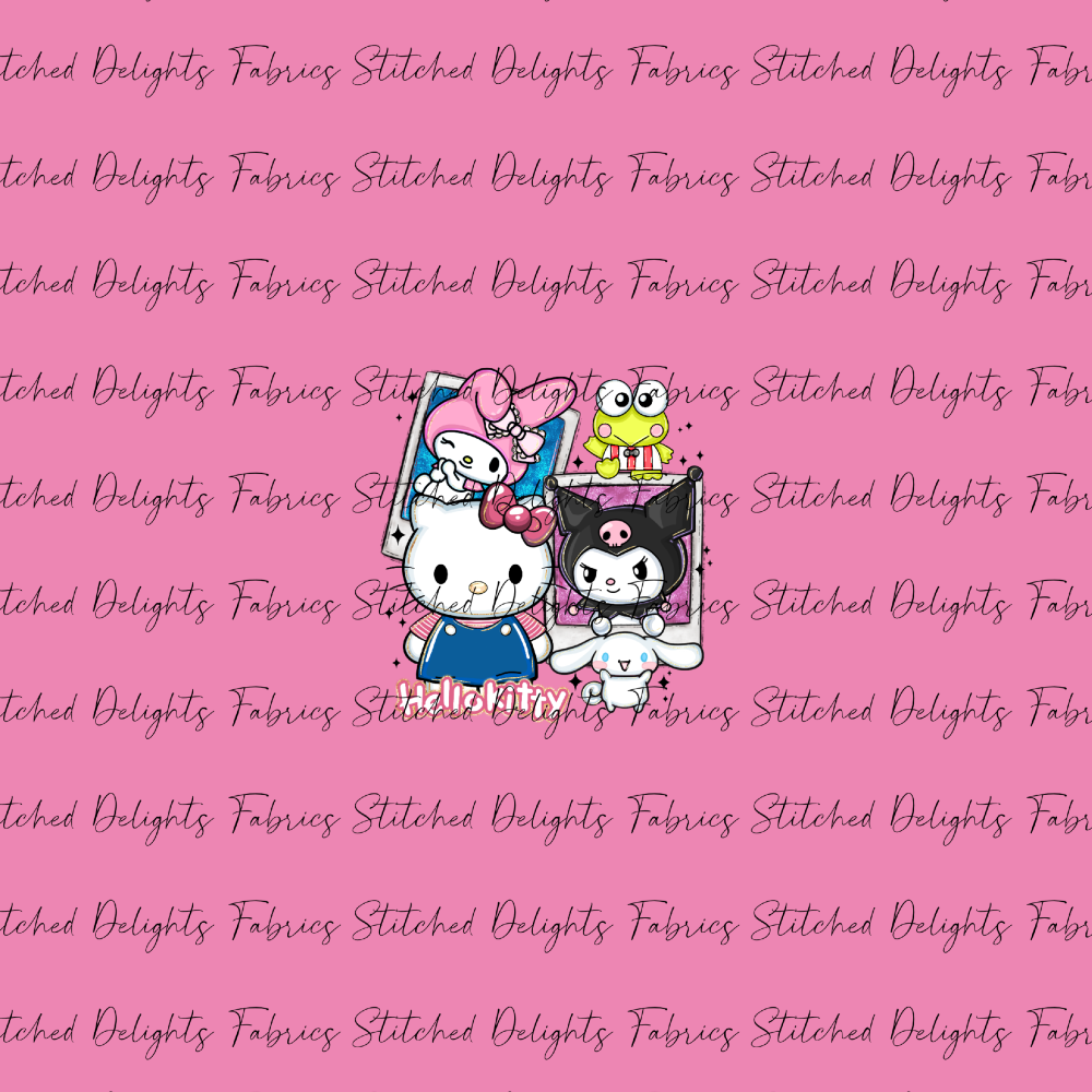 Hello Kitty Polaroids Panel 1