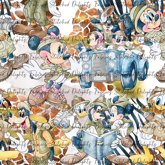 Mickey's Safari Adventures Giraffe Print