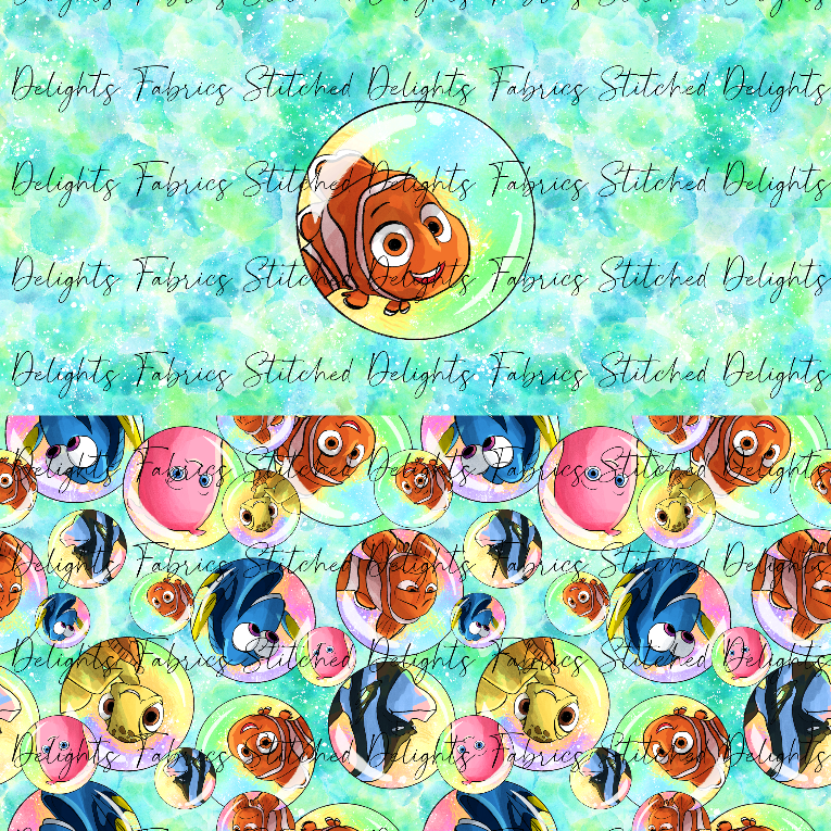 Fantasy Bubbles Nemo Undie Panels