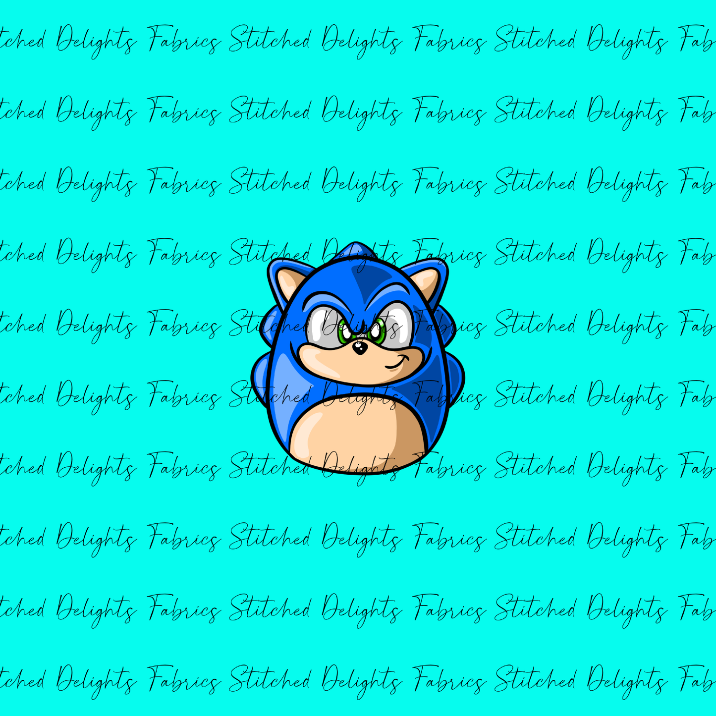 Sonic Easter Sonic Aqua Panel