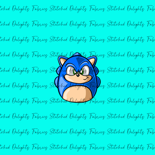 Sonic Easter Sonic Aqua Panel