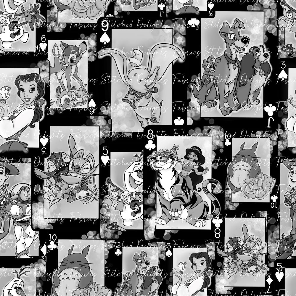 The Deck Greyscale Stacked