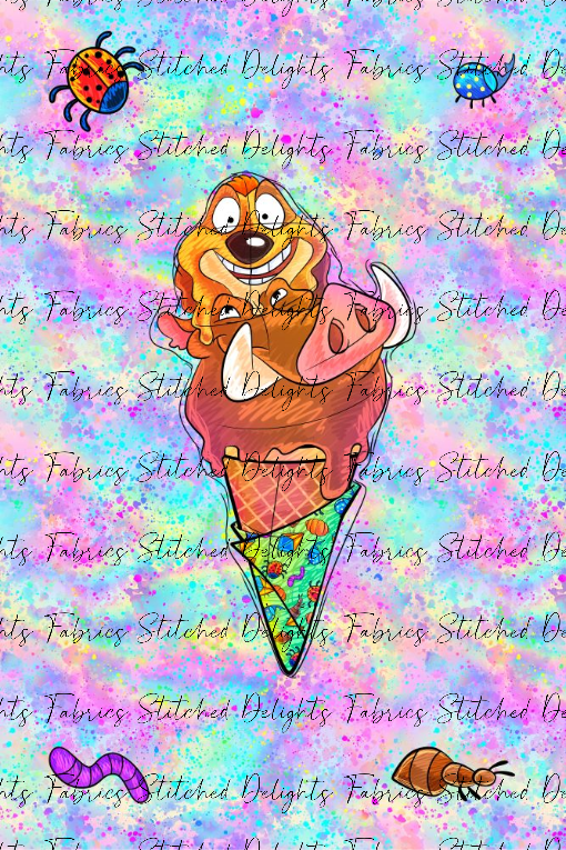 Pig & Meerkat Icecreams Blanket Panels