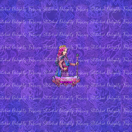 Descendants Purple Audrey Panel