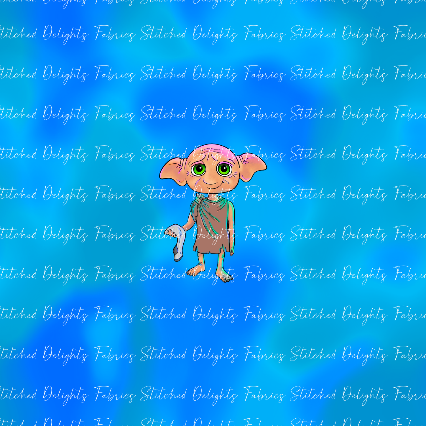 Arry Potta Dobby Cool Blue Panel