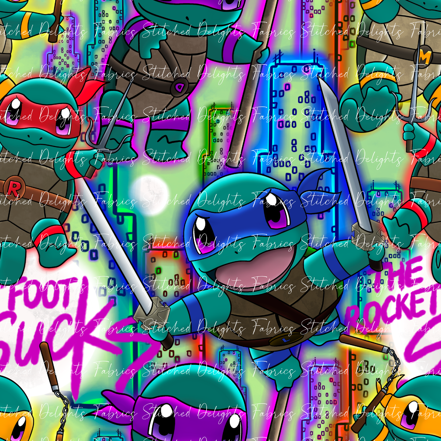 Ninja Squirtles Rocket Foot Sucks Dusty Green Colour