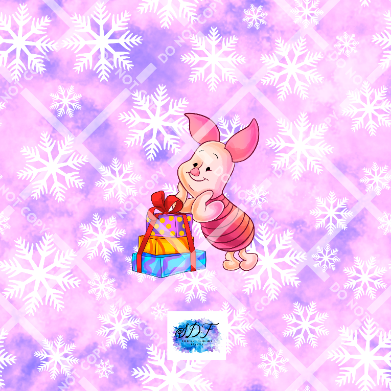 Winter Wonderland Pig Panels