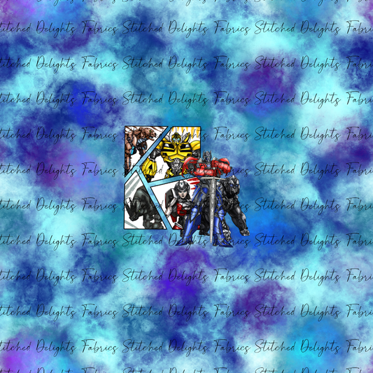 Transformers Optimus Prime & Primal Blue Panel