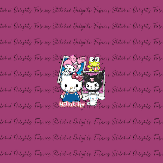 Hello Kitty Polaroids Panel 3