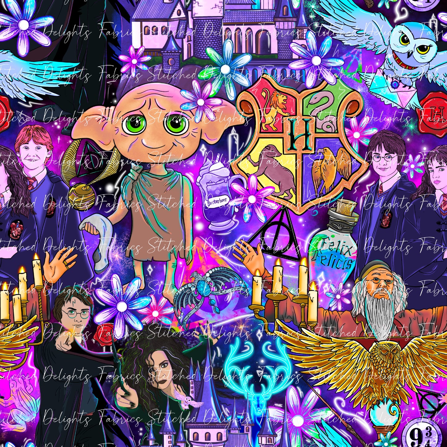Arry Potta Purple Flames