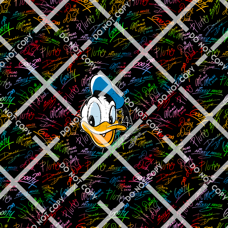 Donald Autographs Panel