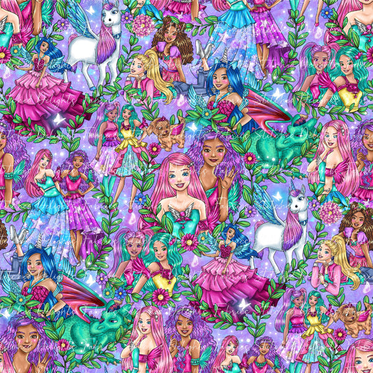 Barbie's Magical Touch Stacked Garden Purple Haze