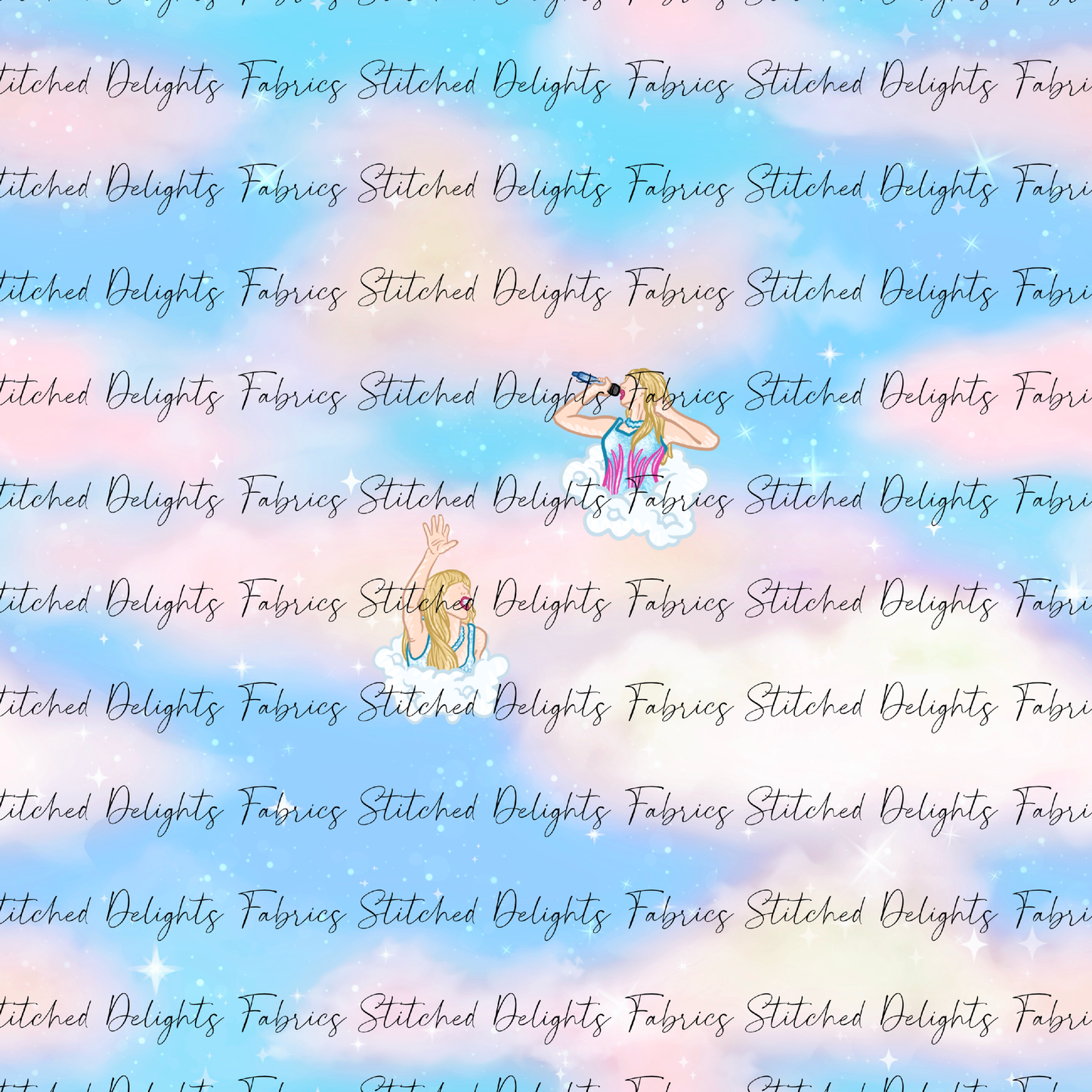 Swiftie Clouds Panel 1