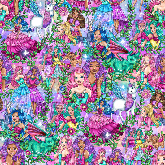 Barbie's Magical Touch Stacked Garden Rainbow Dreams