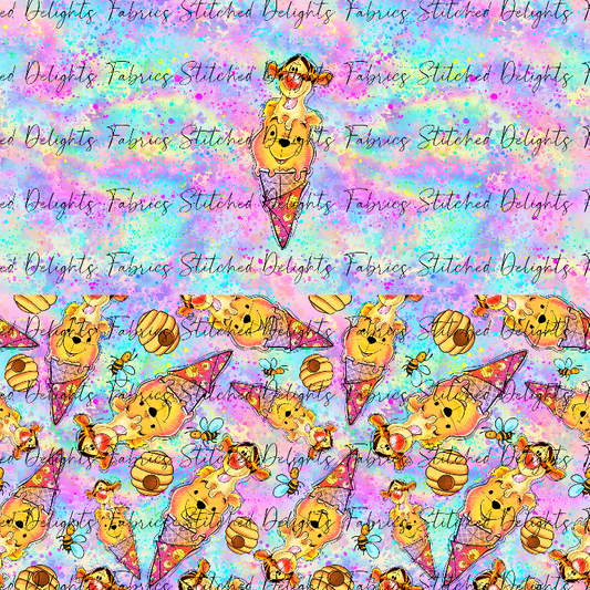 Honey Bear Icecream Undie Panel