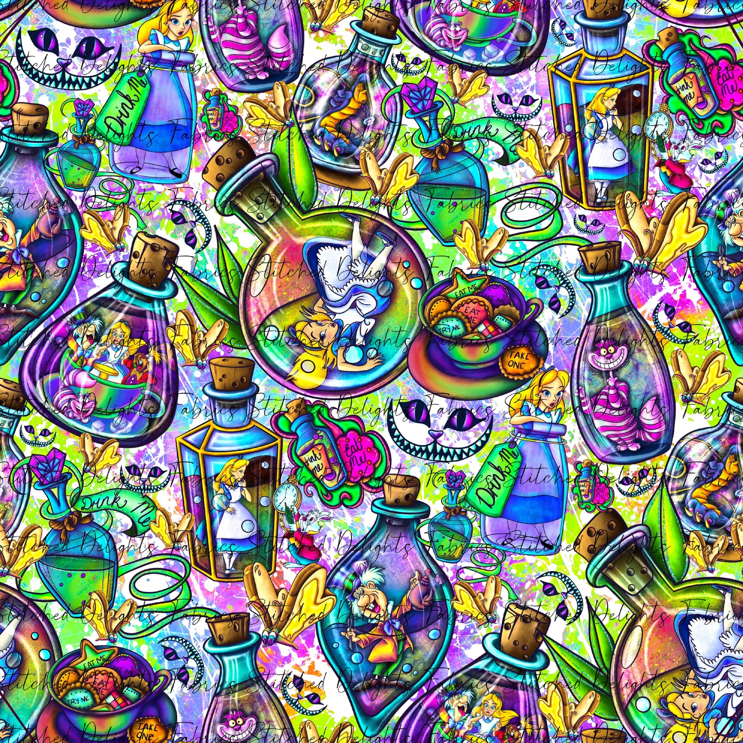 Wonderland Bottled Design 1