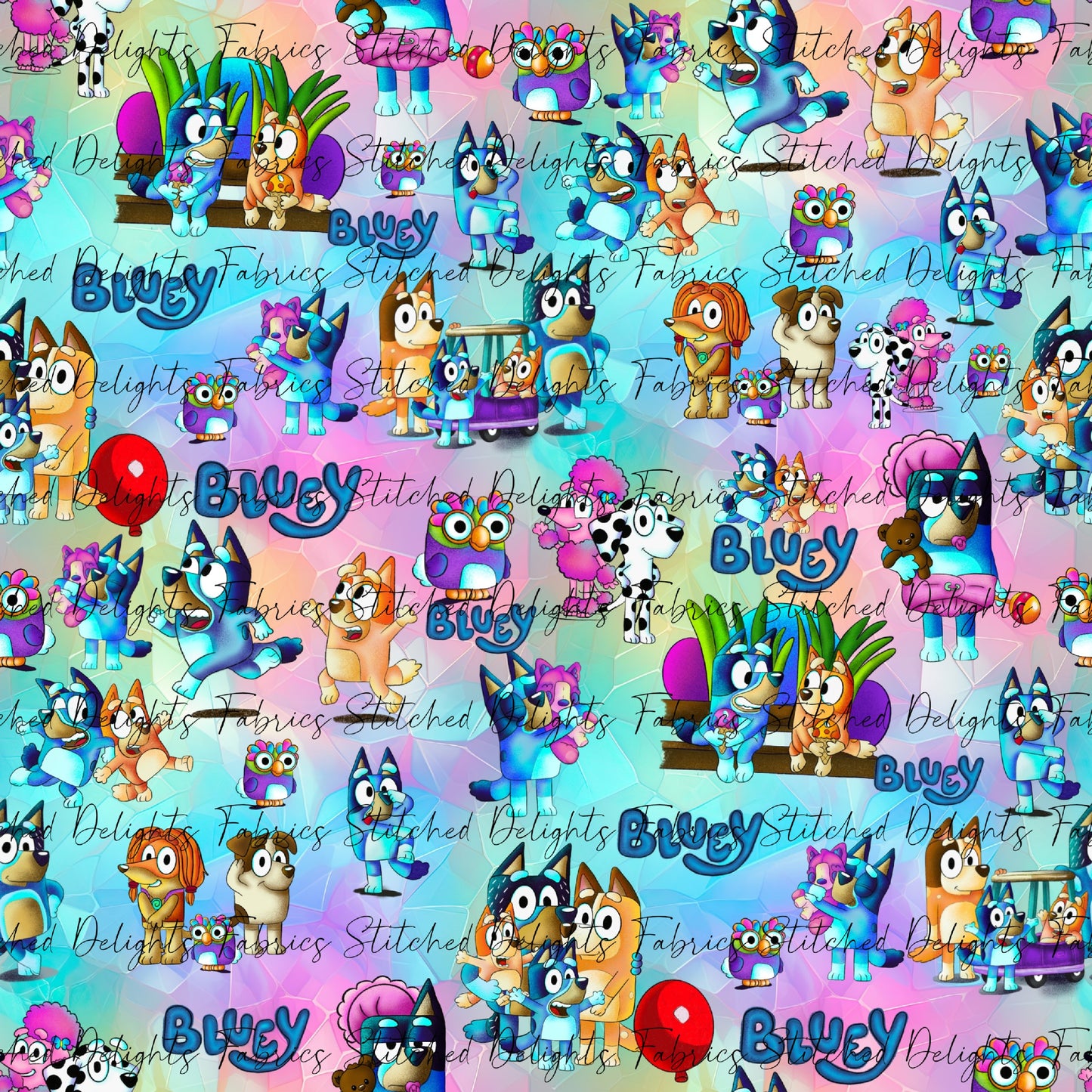 Hilarious Heelers Rainbow