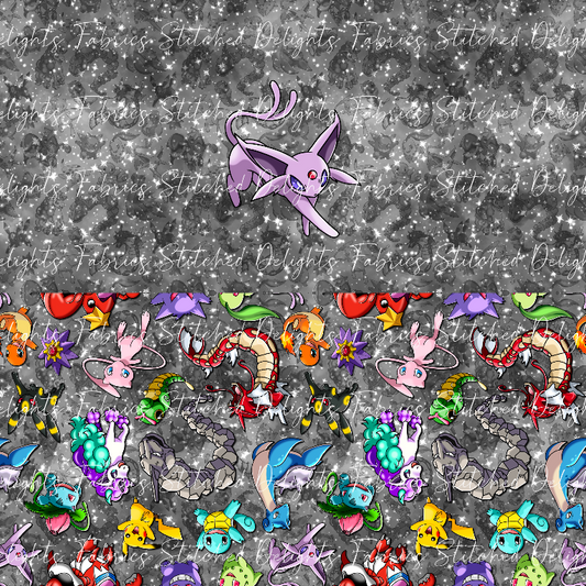 Playing Poke Espeon B&W Galaxy Undie Panel