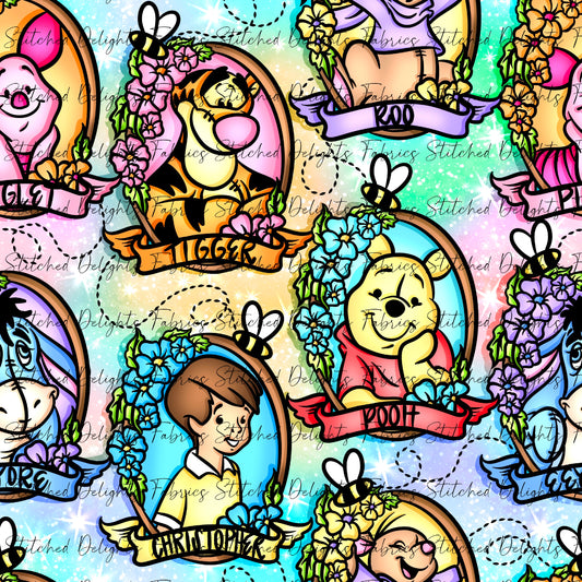 Summer Pooh Frames