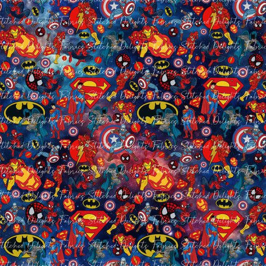 Superheroes Scattered Nebula Galaxy