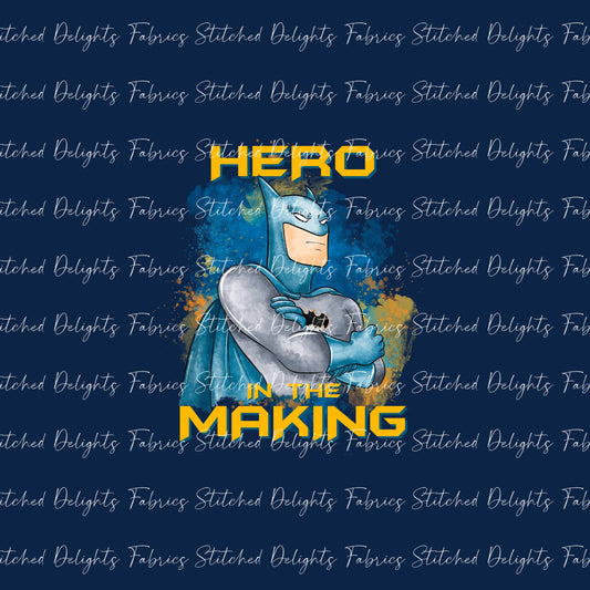 Hero In The Making Navy Panel