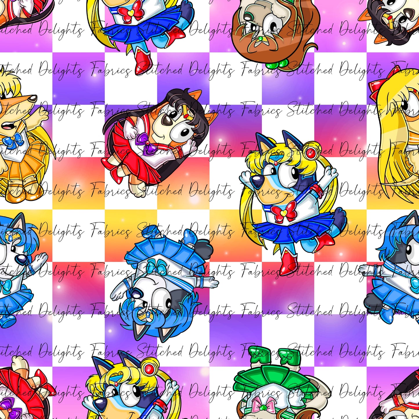 Sailor Moon Dress Ups Checkers