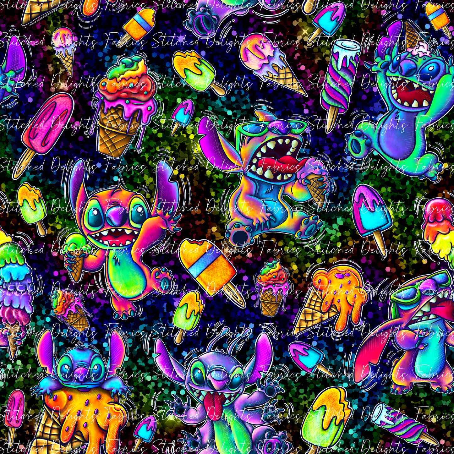Stitch Icecreams Design 5